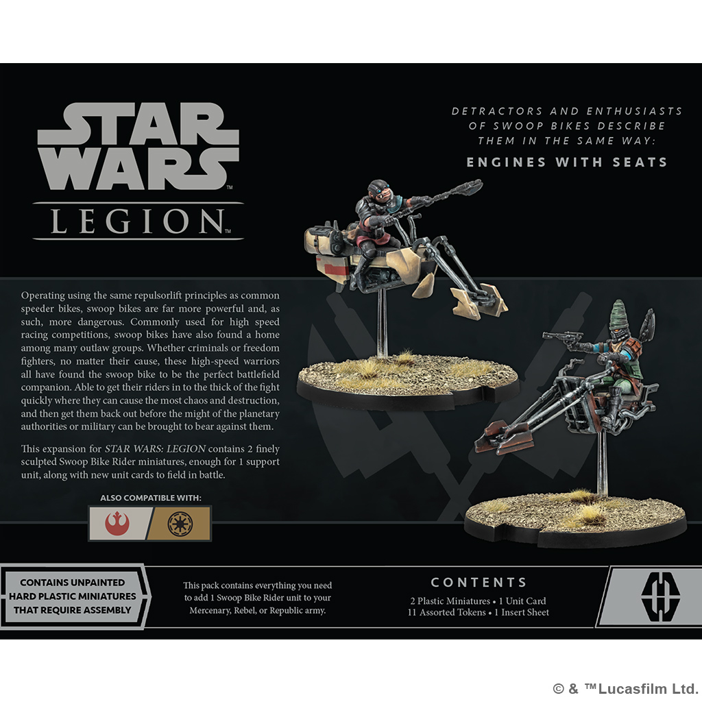 Star Wars : Legion - Swoop Bike Riders Unit Expansion